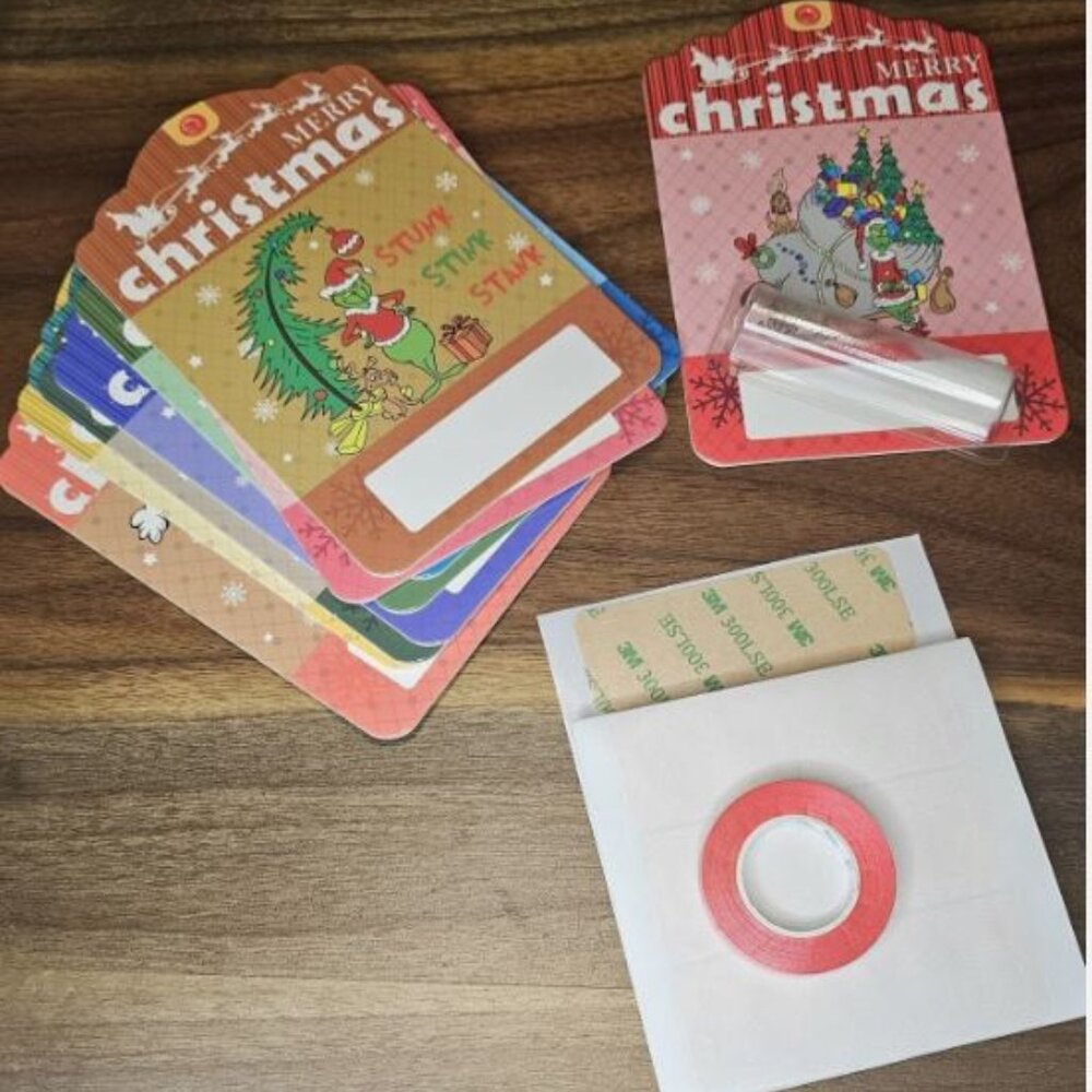 Set of 10/ Christmas Money Holder/ The Grinch / NEW